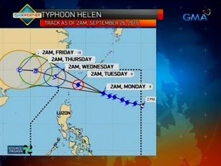 Скачать видео: UB: Bagyong Helen, inaasahang magla-landfall sa Taiwan bukas ng hapon