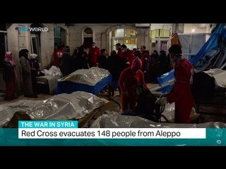 The War In Syria: Red Cross evacuates 148 people from Aleppo