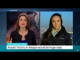 The War In Syria: Assad says victory in Aleppo would be a huge step