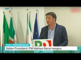 Italy Referendum: PM Matteo Renzi resigns