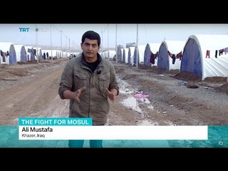 The Fight For Mosul: Khazer refugee camp pushed to breaking point