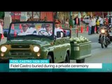 Fidel Castro buried during a private ceremony