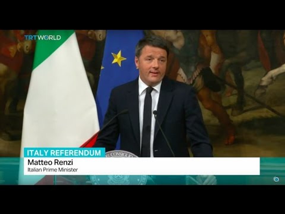 Italy Referendum: PM Renzi resigns after referendum defeat