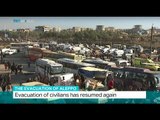 The Evacuation Of Aleppo: Aid agencies are stationed to help evacuees