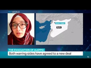 Syrian activist Lina Alshamy talks about the situation on the ground in eastern Aleppo