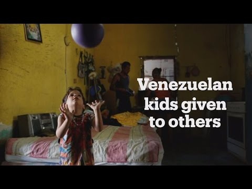 Venezuelan kids given away