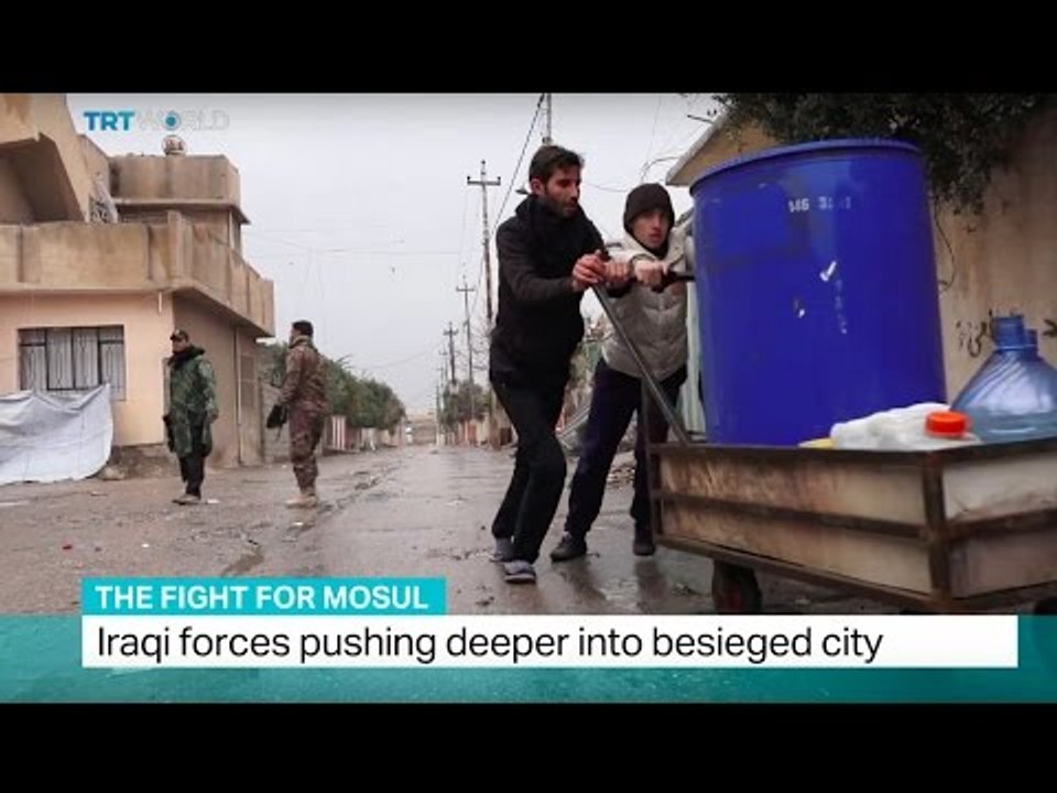 The Fight For Mosul: Iraqi forces pushing deeper into besieged city