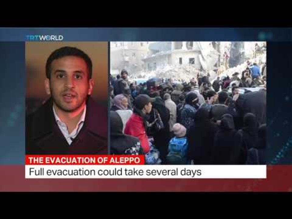 The Evacuation Of Aleppo: More than 3000 civilians left besieged enclave