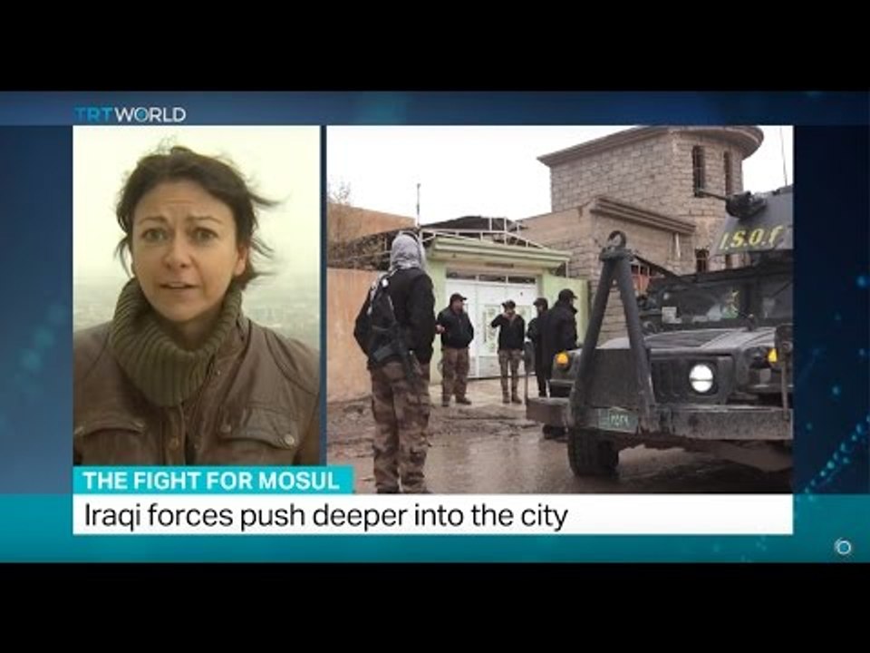 The Fight For Mosul: Iraqi forces push deeper into the city