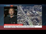 Aleppo Under Fire: First evacuees reach rebel territory