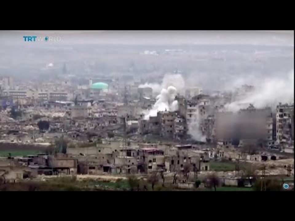 Aleppo Under Fire: Aleppo evacuation halted after shelling resumes