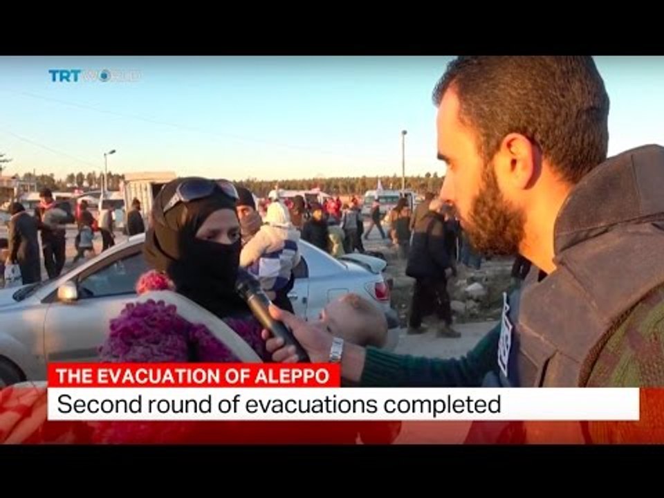The Evacuation Of Aleppo:Second round of evacuations completed