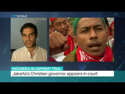 Indonesia Blasphemy Trial: Jakarta's Christian governor appears in court