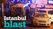 Twin blasts outside Istanbul football stadium