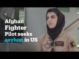 Afghan fighter pilot seeks asylum in US