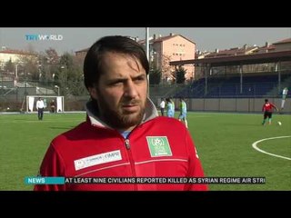 Turks, Syrian refugees compete in tournament