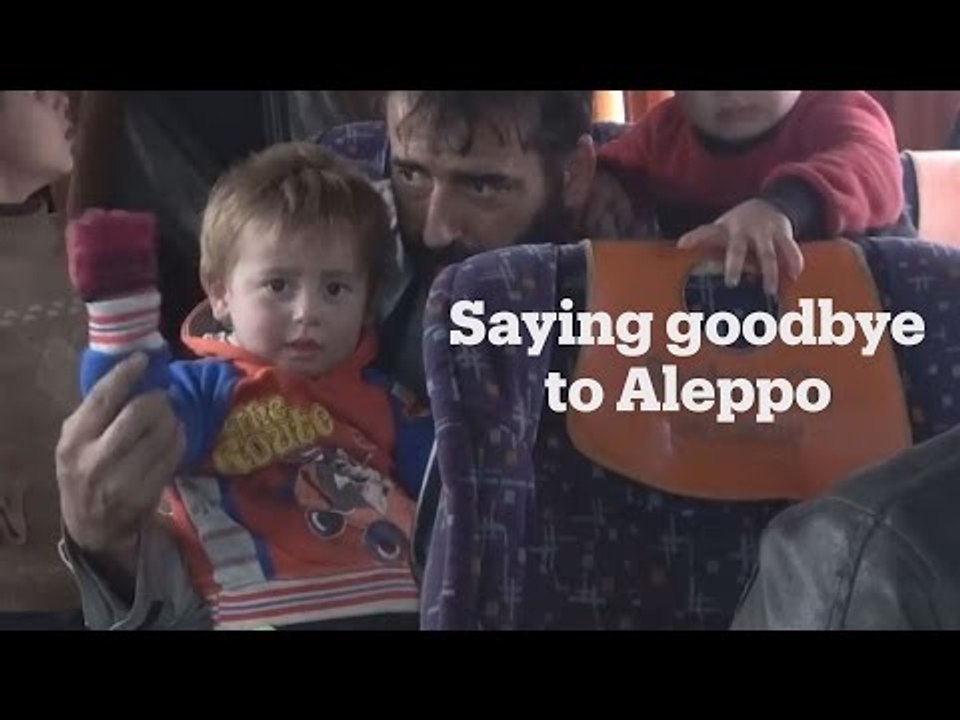 Final phase of Aleppo evacuation in freezing conditions