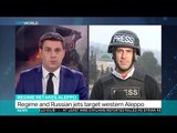 Casualties reported after regime and Russian air strikes hit western Aleppo