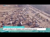 The Evacuation of Aleppo: Last civilians in Aleppo still waiting to leave