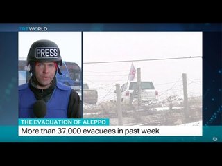 The Evacuation of Aleppo: Last Aleppo civilians await evacuation