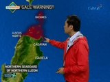 Tropical Depression Julian, inaasahang magla-landfall sa Batanes-Babuyan area bukas ng umaga