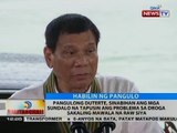 Duterte, sinabihan ang mga sundalo na tapusin ang problema sa droga sakaling mawala na raw siya