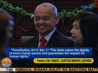 SC Assoc. Justice Marvic Leonen, nagpahayag sa Twitter ng kanyang saloobin kaugnay ng EJK