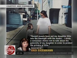 24 Oras: Andi Eigenmann: Kilala ni Ellie ang kanyang tunay na ama