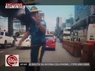 HPG member na nanampal daw sa isang motorista, nanuntok din umano ng isang constable