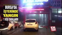 Bursa'da işyerinde yangın çıktı | En Son Haber