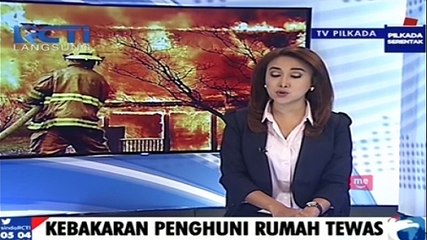 Akibat Korsleting Listrik, Sebuah Rumah di Tanjung Priok Habis Dilalap Si Jago Merah