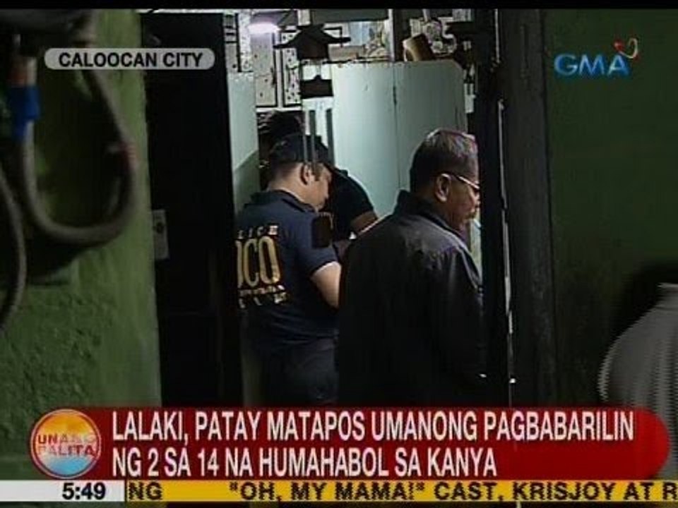 UB: Lalaki, patay matapos umanong pagbabarilin ng 2 sa 14 na humahabol sa kanya sa Caloocan