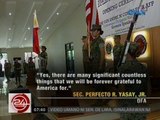 24 Oras: Giit ng Palasyo, hindi pinuputol ng Pilipinas ang ugnayan nito sa Amerika