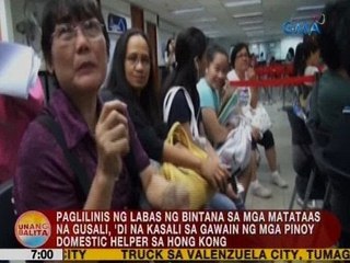 UB: Paglilinis ng labas ng bintana ng mga gusali, 'di na trabaho ng Pinoy DHs sa HK