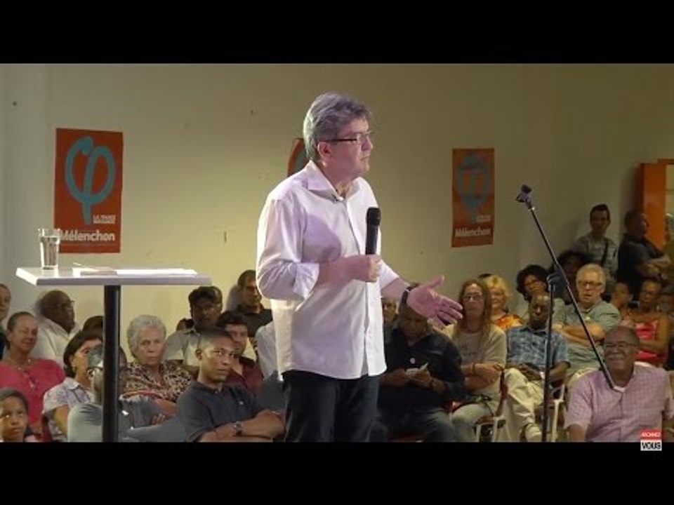 MÉLENCHON : Réunion publique au Gosier en Guadeloupe