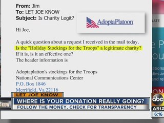 Where is your donation really going?