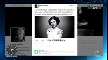 Morre a atriz Carrie Fisher, a eterna Princesa Leia de `Star Wars`