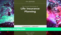 PDF [FREE] DOWNLOAD The Tools   Techniques of Life Insurance Planning, 5th Edition FREE BOOK ONLINE