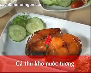 Cá thu kho nước tương