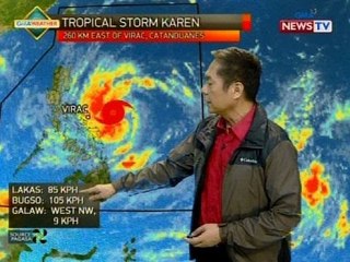 BT: Weather update as of 11:50 a.m. (Oct. 14, 2016)