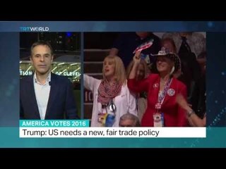 Trump formally accepts presidential nomination. Jon Brain reports from Cleveland