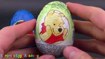Surprise Eggs Opening - Mickey Mouse Clubhouse, Spiderman, Winnie the Pooh - Surprise Eggs Toys