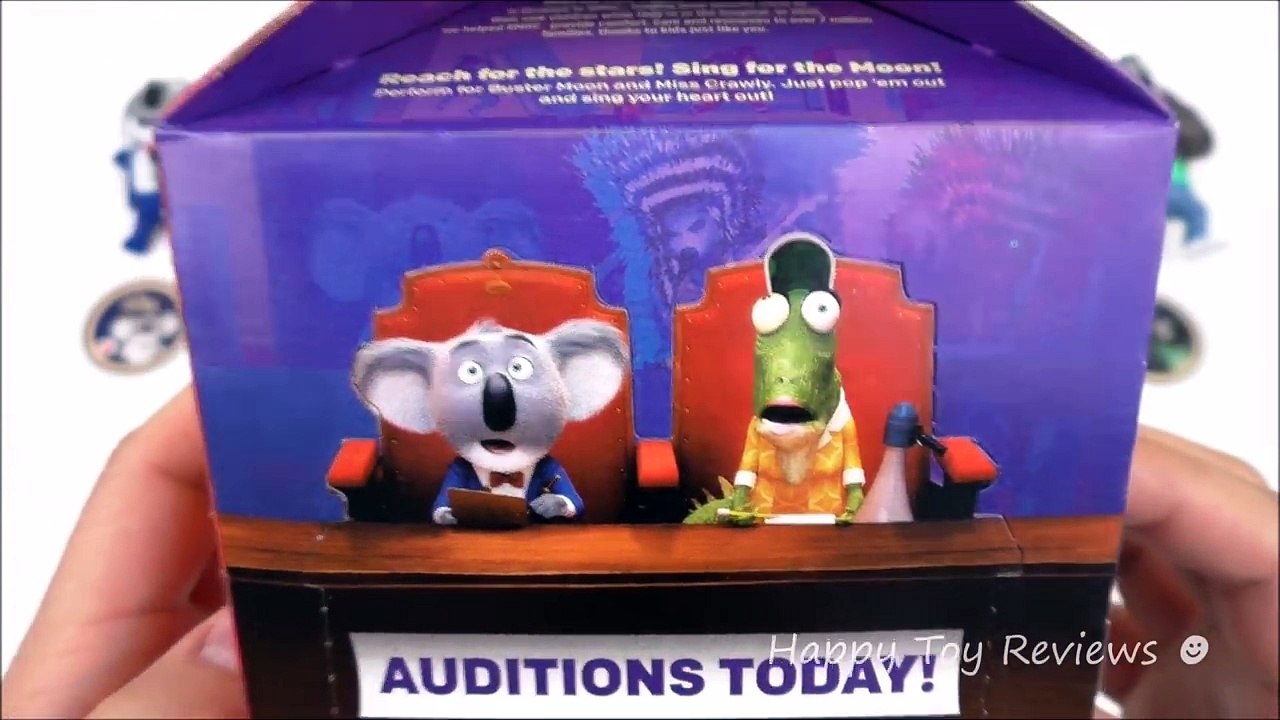 FULL SET 2016 McDONALD'S SING MOVIE HAPPY MEAL TOYS USA 7 1 8 UNBOXING COLLECTION REVIEW US WORLD-Be91nY0lbL0