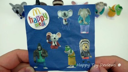 2016 McDONALD'S SING MOVIE HAPPY MEAL TOYS FULL SET 6 KIDS COLLECTION UNBOXING ¡CANTA! EUROPE REVIEW-8_5CwzV-TTg