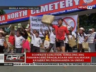 Ecowaste coalition, isinulong ang panawagang pangalagaan ang kalikasan kasabay