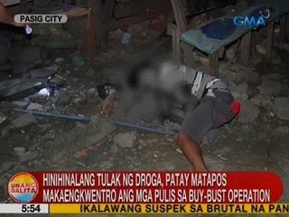 Download Video: UB: Hinihinalang tulak ng droga, patay matapos makaengkwentro ang mga pulis sa buy-bust ops