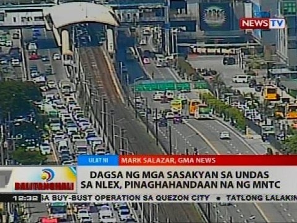 Dagsa ng mga sasakyan sa Undas sa NLEX, pinaghahandaan na ng MNTC