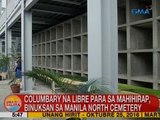UB: Columbary na libre para sa mahihirap, binuksan sa Manila North Cemetery