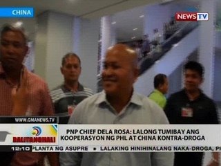 BT: PNP Chief Bato: Lalong tumibay ang kooperasyon ng Phl at China kontra-droga