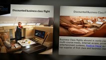 Discounted business class flight 